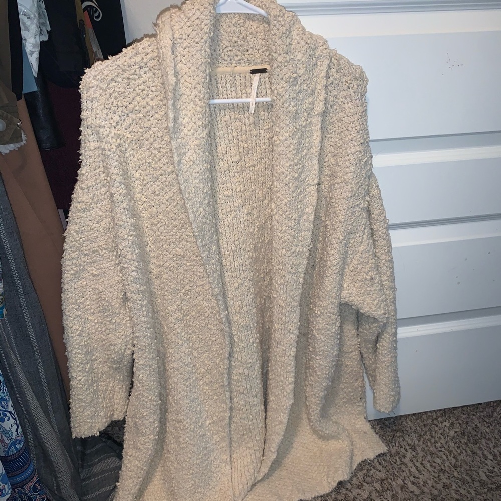 Free People popcorn cardigan